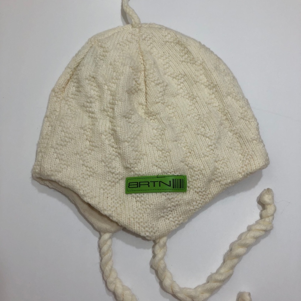 Burton White beanie
